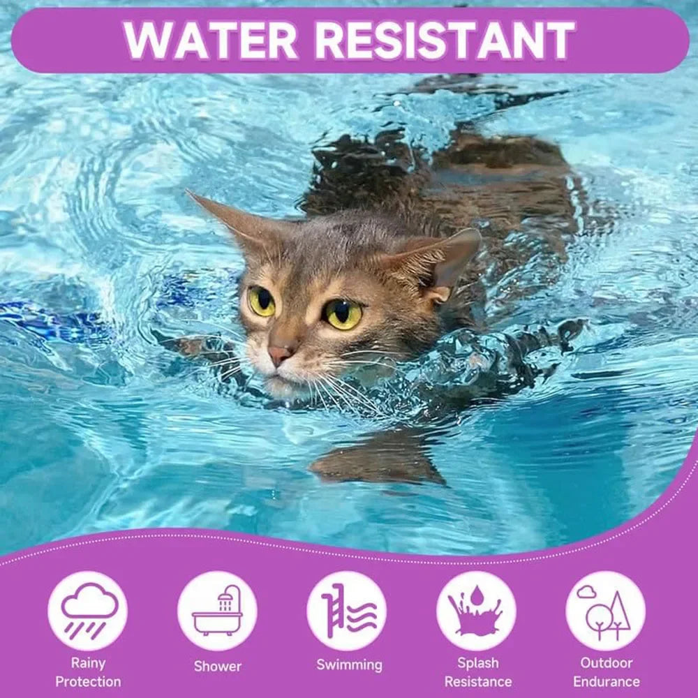 Dog Cat Calming Collar Neck Strap Plastic Cat Soothing Collar Adjustable Relieve Anxiety Remove Restlessness Pet Calming Product