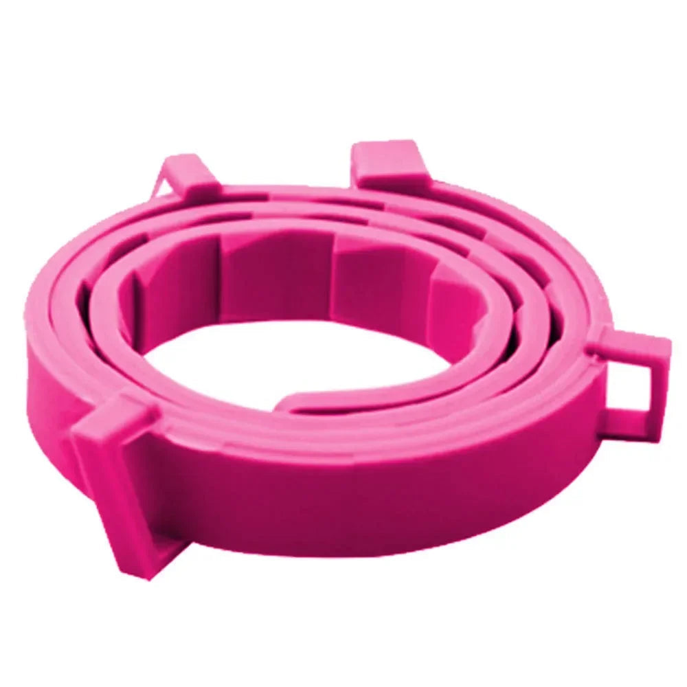 Dog Cat Calming Collar Neck Strap Plastic Cat Soothing Collar Adjustable Relieve Anxiety Remove Restlessness Pet Calming Product