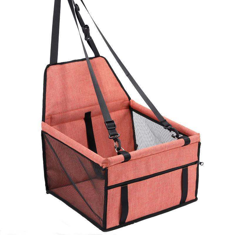 Dog Car Seat Cover Folding Hammock Pet Carriers Bag Basket Carrying for Cats