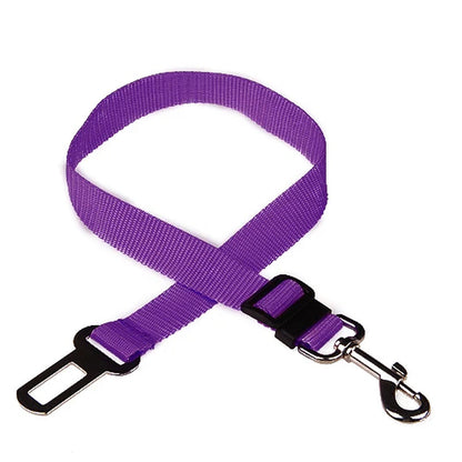 Adjustable Dog Cat Car Safety Belt Pet Vehicle Seat Belt Leash for Dogs Travel Traction Collar Harness Dog Lead Clip Pet Product