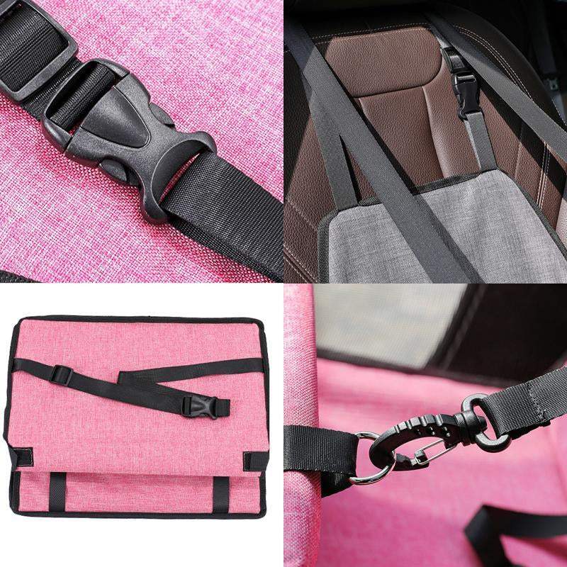 Dog Car Seat Cover Folding Hammock Pet Carriers Bag Basket Carrying for Cats