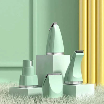 4-in-1 Electric Pet Grooming Kit4 in 1 Electric Pet Grooming Kit - Hair Trimmer, Clippers, Nail Grinder for Cats & Dogs