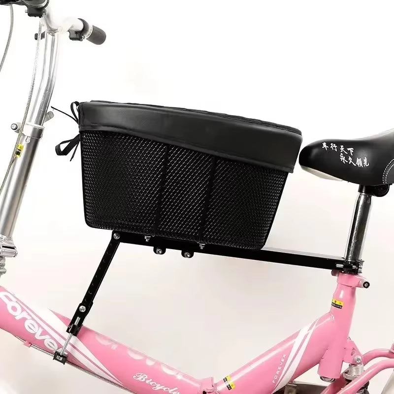 Bicycle Pet Basket Mountain Bike Shopping Basket Road Bike with Dog Cat with Bag Pet Products