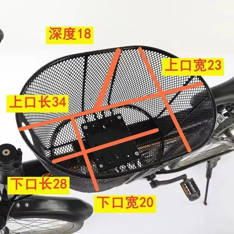 Bicycle Pet Basket Mountain Bike Shopping Basket Road Bike with Dog Cat with Bag Pet Products