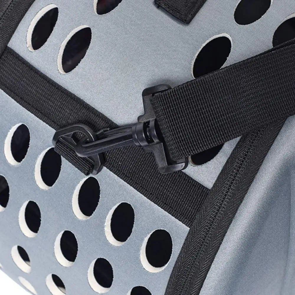 New Fashion Dog Cat Pet Puppy Carrier Cage Fashionable Breathable Foldable Pet Carrier Crossbody Bag ​Pet Products Accessories