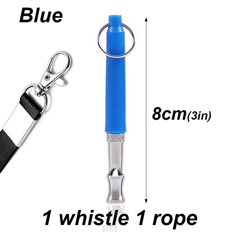 Dog Whistle with Lanyard Adjustable Dog Whistle Pet Dog Training Sound Stop Barking Control for Pet Obedience Sound Repeller