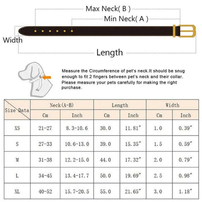 Adjustable Dog Collar with Scarf - Small to Medium Breeds