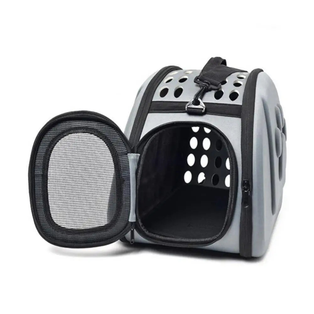 New Fashion Dog Cat Pet Puppy Carrier Cage Fashionable Breathable Foldable Pet Carrier Crossbody Bag ​Pet Products Accessories