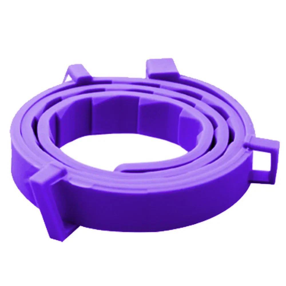 Dog Cat Calming Collar Neck Strap Plastic Cat Soothing Collar Adjustable Relieve Anxiety Remove Restlessness Pet Calming Product